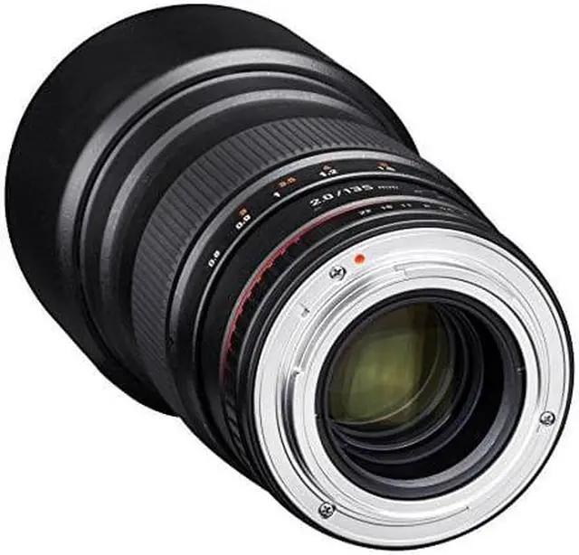 Alt view image 10 of 13 - Rokinon 135mm f/2.0 ED UMC, Full Frame, Manual Focus Lens, for Canon EF #135M-C