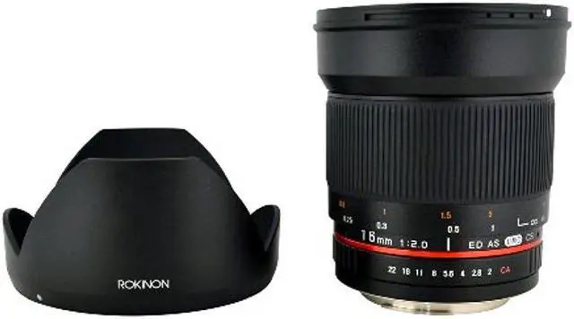 Alt view image 16 of 20 - Rokinon 16mm F/2.0 ED AS UMC CS Lens for Canon EF-S Mount #16M-C