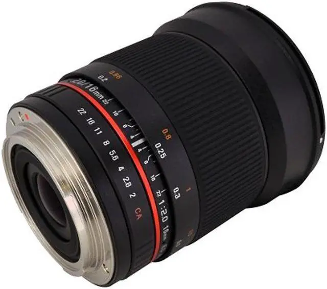 Alt view image 19 of 20 - Rokinon 16mm F/2.0 ED AS UMC CS Lens for Canon EF-S Mount #16M-C