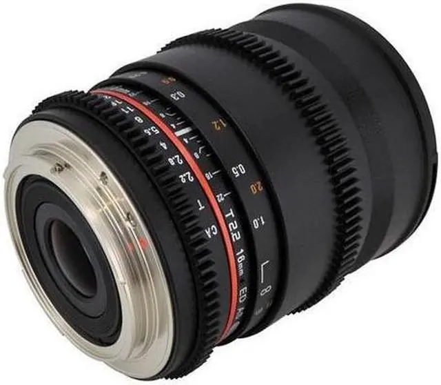 Alt view image 13 of 20 - Rokinon CV16M-NEX 16mm T2.2 Cine Wide Angle Lens for Sony E-Mount Cameras
