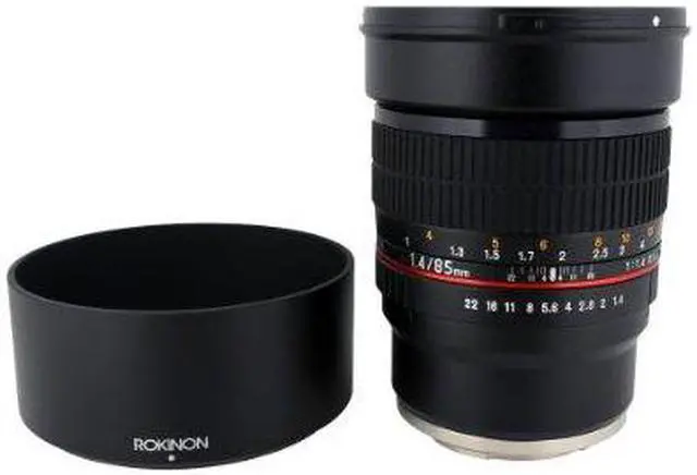 Alt view image 11 of 19 - Rokinon 85mm F1.4 Fuji X Aspherical Lens