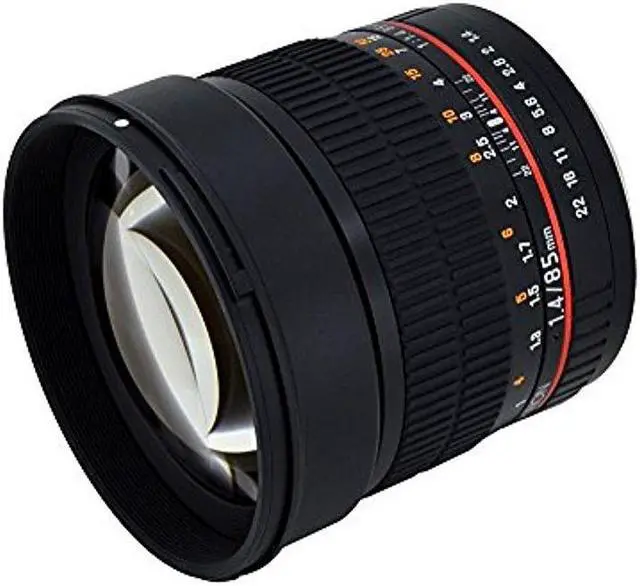 Alt view image 6 of 14 - Rokinon 85mm f/1.4 AS IF UMC Lens for Micro Four Thirds Mount #85M-MFT