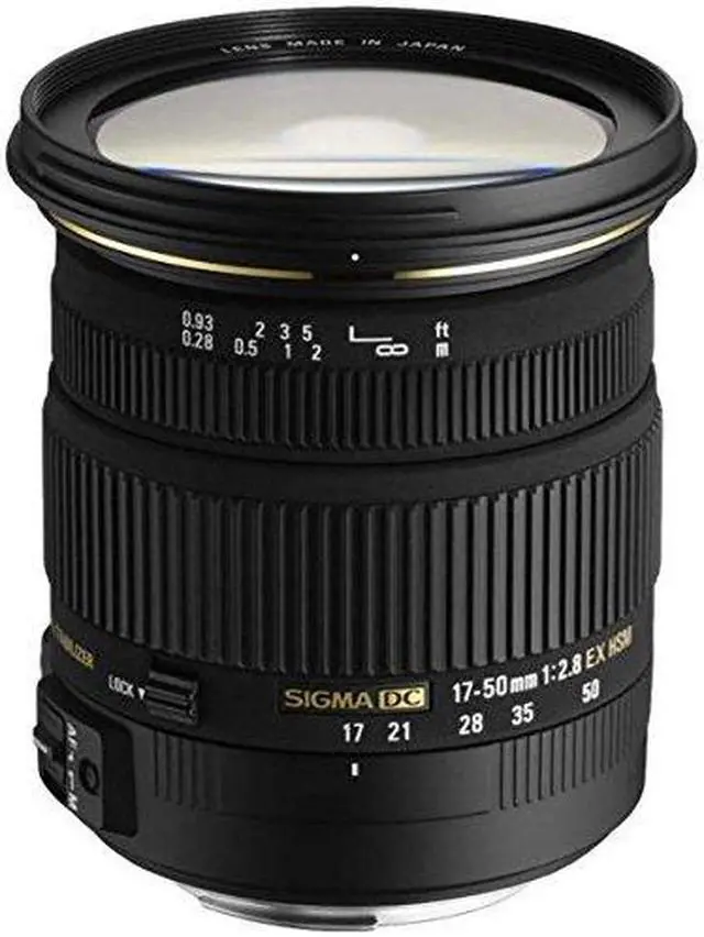 Alt view image 2 of 17 - Sigma 17-50mm f/2.8 EX DC OS HSM FLD Large Aperture Standard Zoom Lens for Nikon Digital DSLR Camera