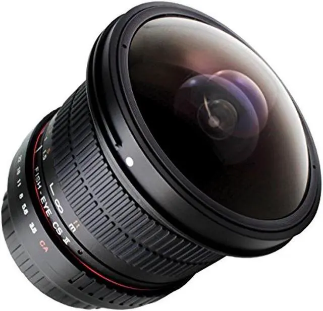 Alt view image 13 of 20 - Rokinon 8mm f/3.5 HD Fisheye Lens with Removable Hood for Canon EF