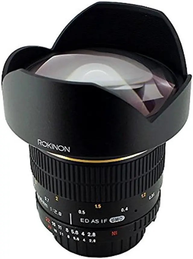 Alt view image 9 of 20 - Rokinon 14mm f/2.8 IF ED UMC Lens For Canon EF (FE14M-C)