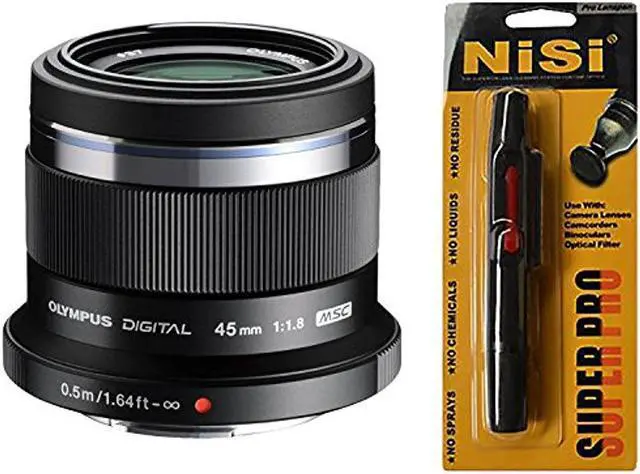 Alt view image 3 of 7 - Olympus M.ZUIKO Digital ED 45mm F1.8 (Black) Lens for Olympus and Panasonic Micro 4/3 Cameras