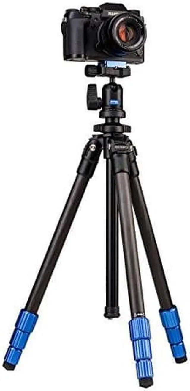 Alt view image 10 of 20 - Benro Tripod Mg-Carbon Fiber with ball head TSL08CN00 92+14=