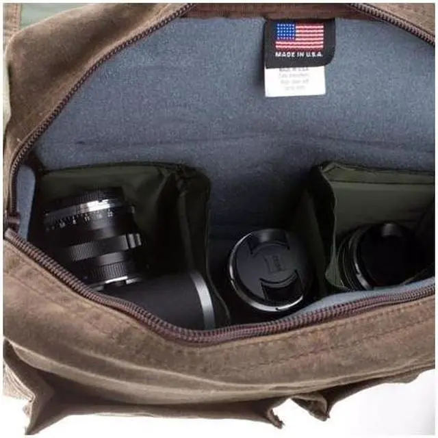 Alt view image 7 of 14 - Domke F-5XZ RuggedWear Shoulder Bag (Brown)