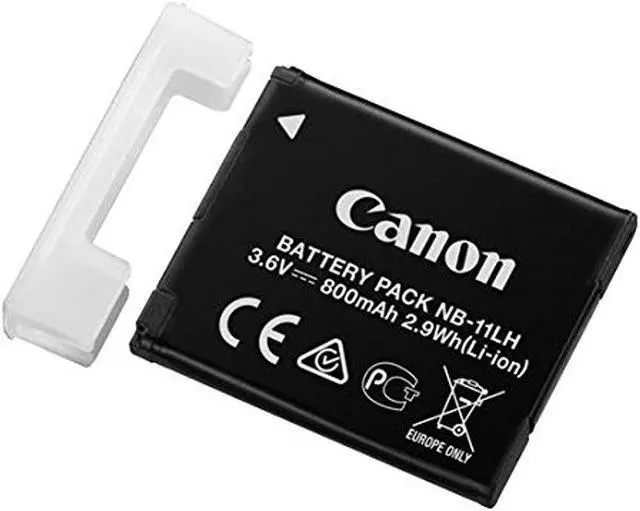 Alt view image 3 of 10 - Canon NB-11LH Lithium-Ion Battery Pack for Select PowerShot Digital Cameras (3.6V, 800mAh)