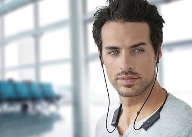 Alt view image 7 of 12 - Audio-Technica ATH-ANC40BT QuietPoint Active Noise-Cancelling Wireless In-Ear Headphones