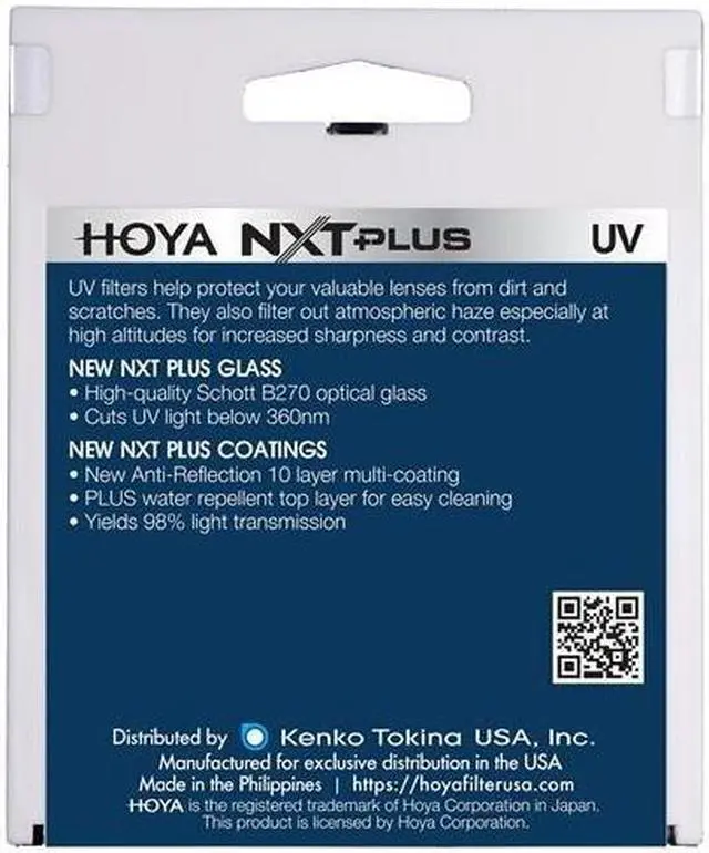 Alt view image 5 of 17 - Hoya NXT Plus 40.5mm 10-Layer HMC Multi-Coated UV Lens Filter #A-NXTPL405UV