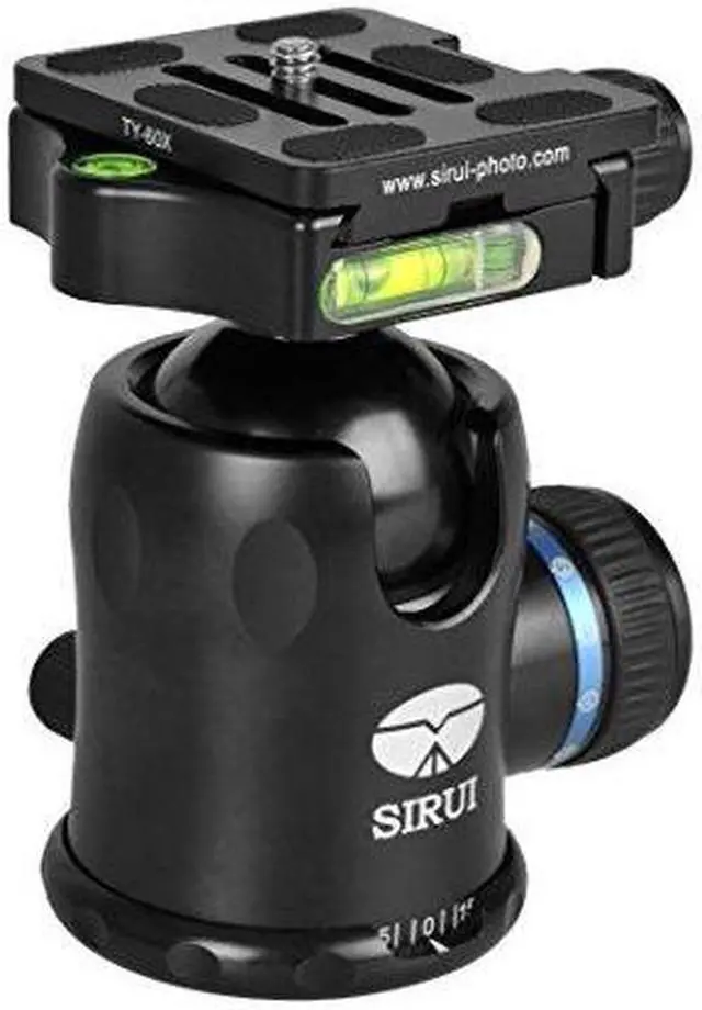 Alt view image 12 of 20 - SIRUI K-30X 44mm Ballhead with Quick Release, 66.1 lbs Load Capacity #BSRK30