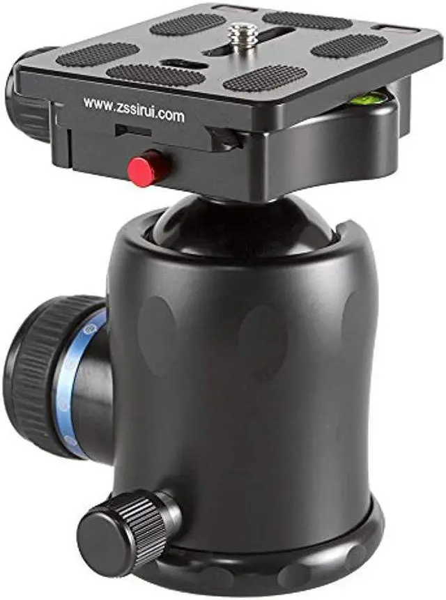 Alt view image 9 of 20 - SIRUI K-30X 44mm Ballhead with Quick Release, 66.1 lbs Load Capacity #BSRK30
