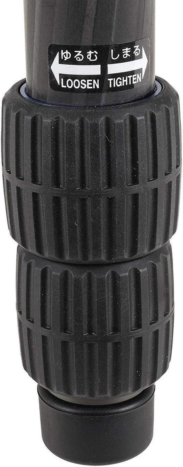 Alt view image 7 of 19 - SLIK Pro CF-833 Carbon Fiber Tripod Black (615-922)