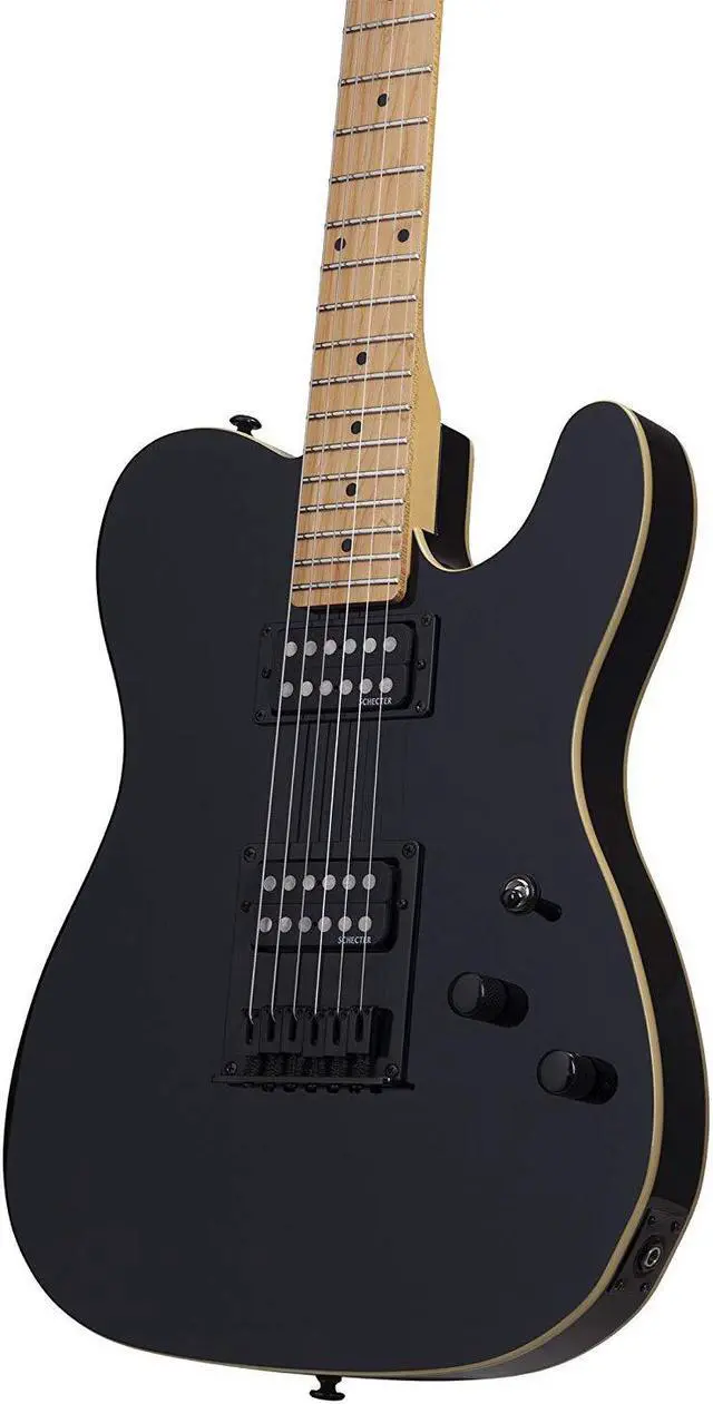 Alt view image 8 of 17 - Schecter PT Standard Maple Fingerboard, Gloss Black