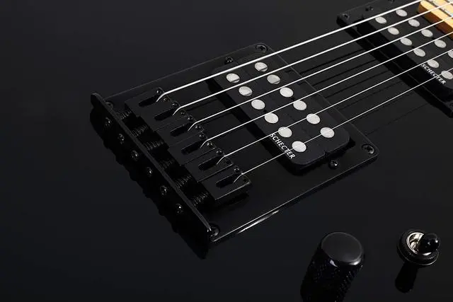 Alt view image 5 of 17 - Schecter PT Standard Maple Fingerboard, Gloss Black