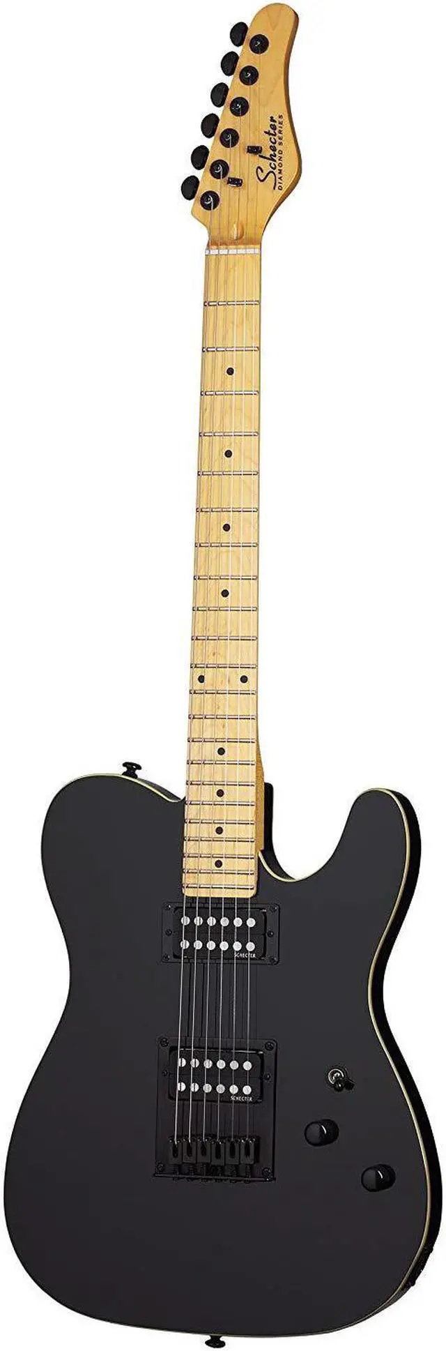 Alt view image 3 of 17 - Schecter PT Standard Maple Fingerboard, Gloss Black