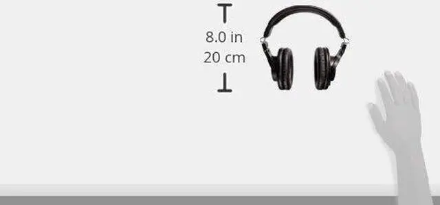 Alt view image 10 of 20 - Audio-Technica ATH-M30x Professional Monitor Headphones, 96dB, 15-20kHz- Black