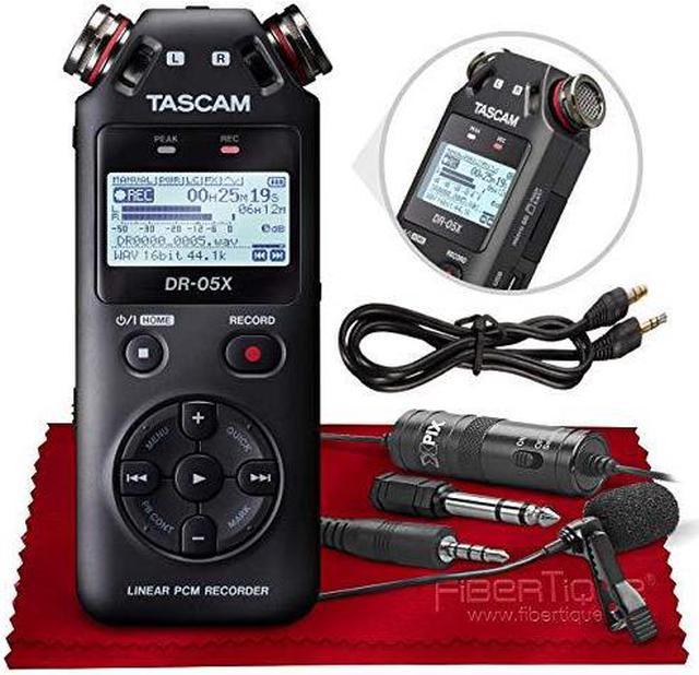 Tascam DR-05X Stereo Handheld Digital Audio Recorder with USB