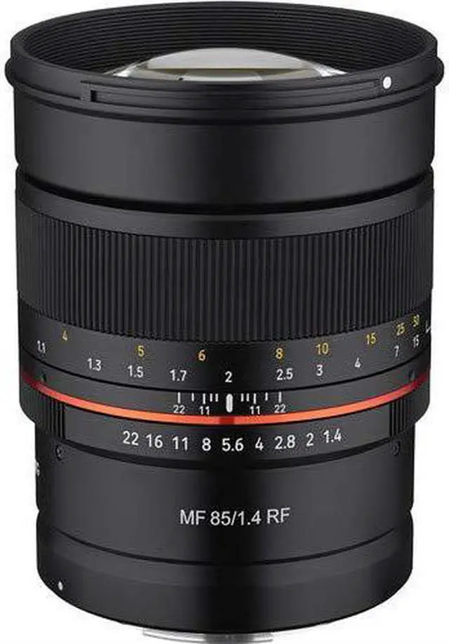 Alt view image 3 of 19 - Rokinon 85mm F1.4 UMC, Manual Focus Lens for Canon EOS RF #RF85-C