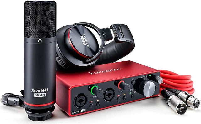 Alt view image 9 of 20 - Focusrite Scarlett 2i2 Studio 3rd Generation Recording Bundle