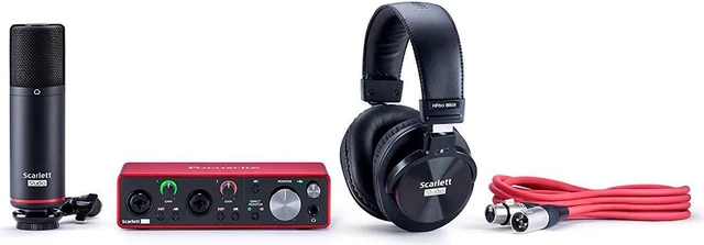 Alt view image 10 of 20 - Focusrite Scarlett 2i2 Studio 3rd Generation Recording Bundle