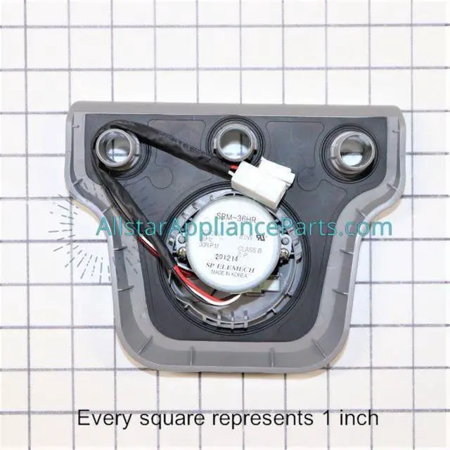 Alt view image 5 of 9 - Samsung DD97-00216A Nozzle Cover Assembly