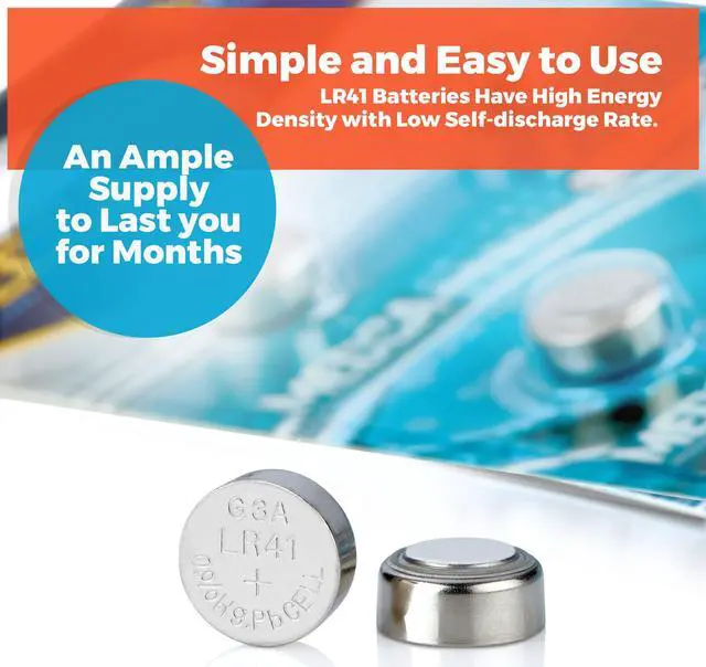 Alt view image 7 of 7 - 1.5V Alkaline Batteries - LR754 AG5 393 754 LR48 193 Battery - Button Coin Cell for Hearing Aids, Amplifiers, Clocks, Toys, Remotes, Calculators, Lasers | Long Lasting Power | Anti Corrosion | 120 Pcs