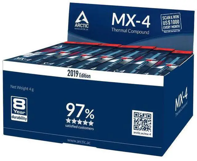 Alt view image 4 of 4 - ARCTIC MX-4 4G 2019 EDITION/ACTCP00002B 2019 Edition Thermal Compound (4.0 g)