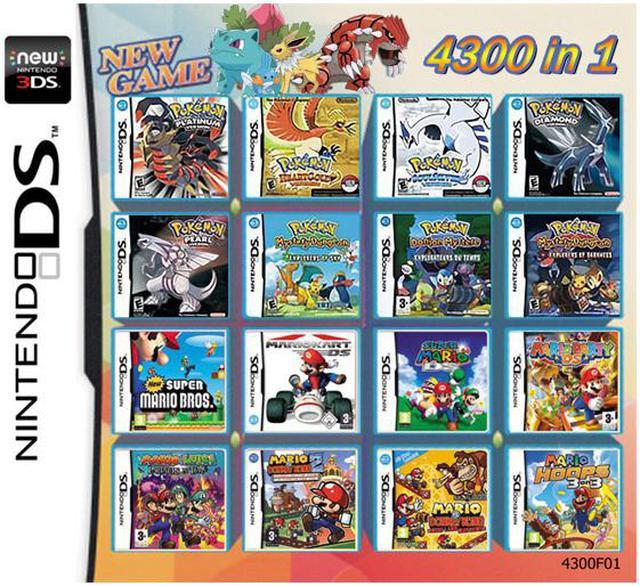 4300 in 1 Game Cartridge Multicart, Game Pack for DS/NDS /NDSL/NDSi/3DS/2DS XL/LL Games - Newegg.com
