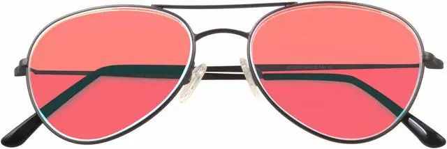 Alt view image 2 of 5 - SHINU Red-Green Color Blind Glasses for Men and Women with Red-Green Blindness Color Vision Disorder-CB72002(gun)