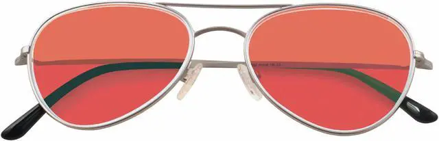 Alt view image 2 of 4 - SHINU Red-Green Color Blind Glasses for Men and Women with Red-Green Blindness Color Vision Disorder-CB72002(silver)
