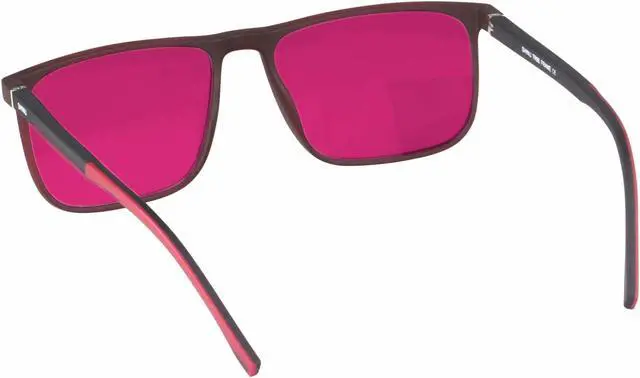 Alt view image 5 of 5 - SHINU Full Frame Style Color Blind Glasses Colorblindness Glasses Color Weakness Glasses Spectacles Unisex-CB078