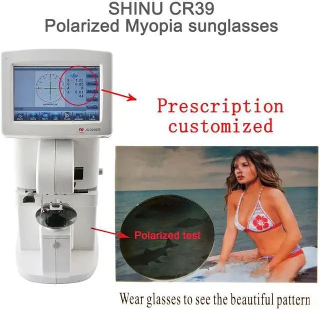 Alt view image 4 of 6 - SHINU Men Oversize Polarized Sunglasses UV400 Protection Sun Outdoor Eyeglasses - SH2003