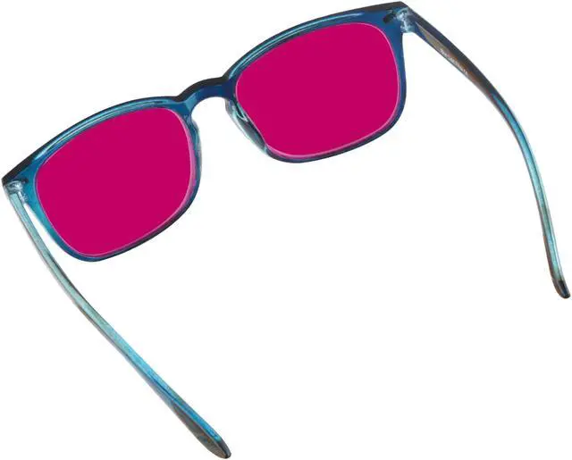 Alt view image 4 of 6 - SHINU Color Blind Glasses for Men with Red-Green Blindness,Color Vision Disorder ,Color Weakness-8068