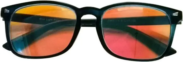 Alt view image 6 of 6 - SHINU Color Blind Glasses for Men with Red-Green Blindness,Color Vision Disorder ,Color Weakness-8068