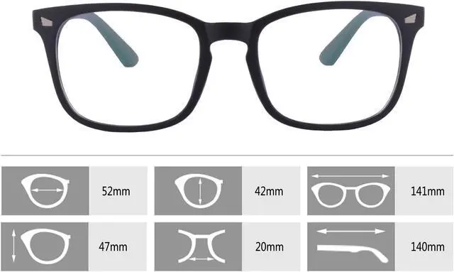 Alt view image 3 of 6 - SHINU Color Blind Glasses for Men with Red-Green Blindness,Color Vision Disorder ,Color Weakness-8068