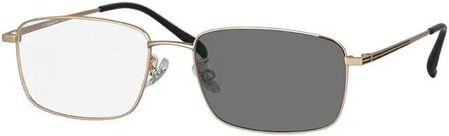 Main image of Men glasses Titanium Glasses Photochromic lenses men minus sight glasses for presbyopia or myopia  glasses man prescription glasses custom sh8322 +2.00 Gold