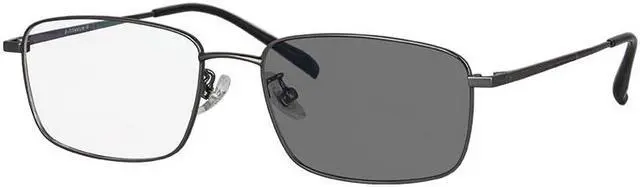 Main image of Men glasses Titanium Glasses Photochromic lenses men minus sight glasses for presbyopia or myopia  glasses man prescription glasses custom sh8322 +1.75 Grey