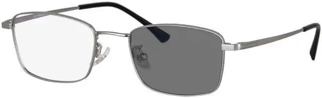 Alt view image 4 of 7 - Photochromic lenses men's glasses Titanium Glasses square glasses progressive prescription glasses single vision astigmatism 316