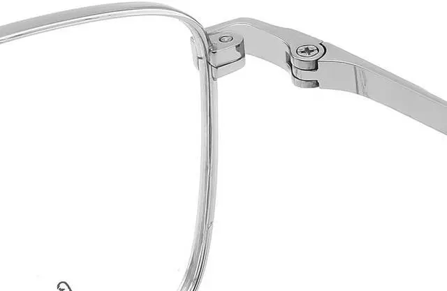 Alt view image 7 of 7 - Photochromic lenses men's glasses Titanium Glasses square glasses progressive prescription glasses single vision astigmatism 316