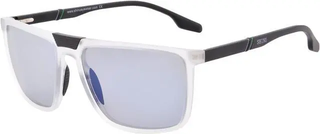 Alt view image 2 of 6 - SHINU Men Oversize Polarized Sunglasses UV400 Protection Sun Outdoor Eyeglasses - SH2003