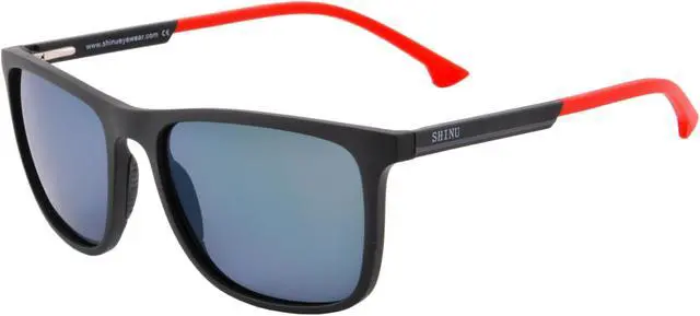 Alt view image 2 of 5 - SHINU Men's Oversized Polarized Sunglasses UV400 Protection Sun Outdoor Eyeglasses - SH2001