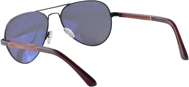 Alt view image 4 of 7 - SHINU Men Aviator Sunglasses Polarized UV400 Sun Protection Eyeglasse - 1570