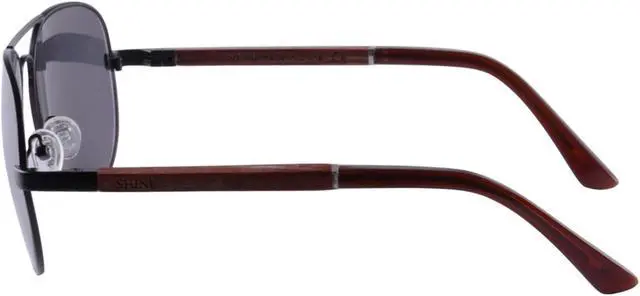 Alt view image 3 of 7 - SHINU Men Aviator Sunglasses Polarized UV400 Sun Protection Eyeglasse - 1570