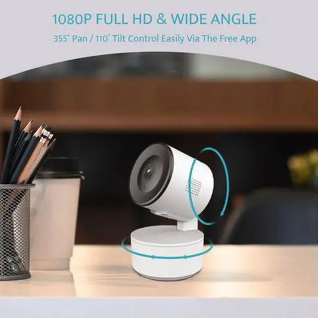 Alt view image 3 of 5 - Sonicgrace Smart WiFi 1080p Indoor PTZ IP Camera