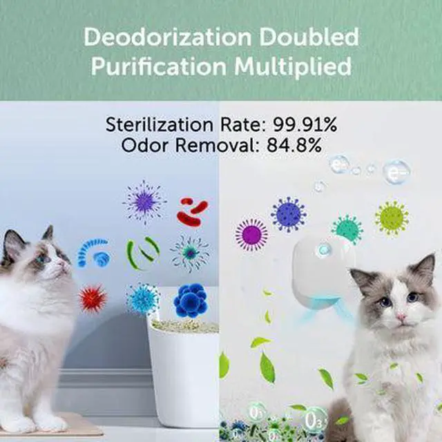 Alt view image 6 of 7 - eco4life Smart Pet Odor Eliminator Pro