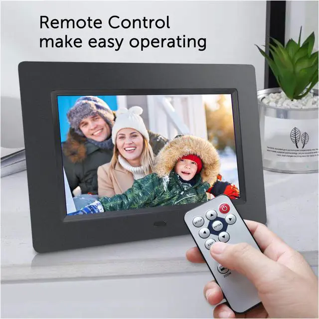 Alt view image 3 of 4 - eco4life 7 Digital Photo Frame with Remote Control (NOT WiFi) - PF705