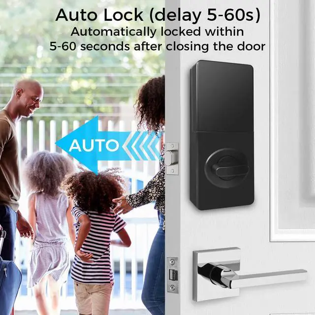 Alt view image 5 of 7 - Luck&Lock Smart WiFi Door Lock