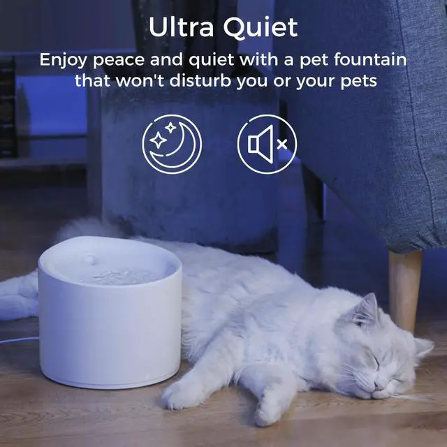 Alt view image 4 of 7 - eco4life WiFi Pet Smart Water Fountain (2.5L)